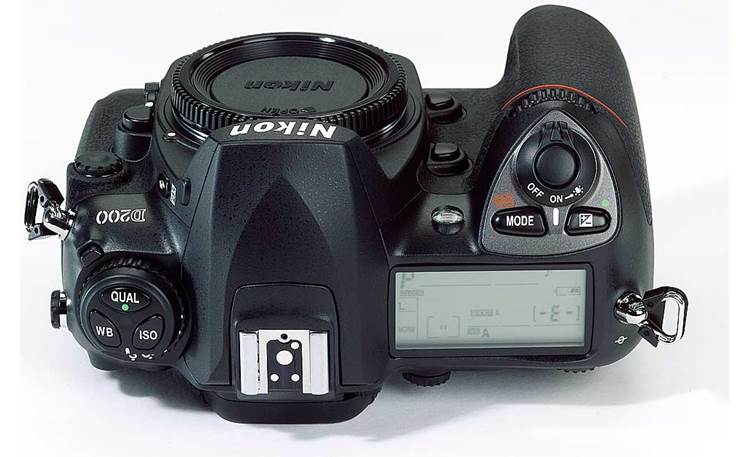 Nikon D200 (body only) 10.2-megapixel digital SLR camera at Crutchfield