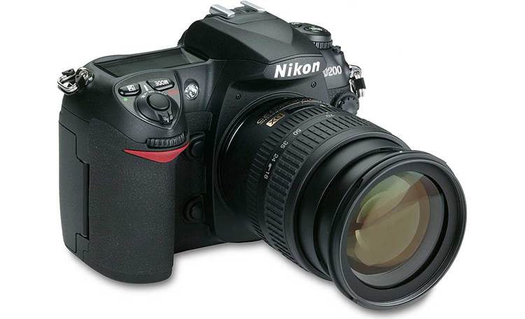 cruise Percentage Aan het leren Nikon D200 Kit 10.2-megapixel digital SLR camera with 18-70mm Zoom-Nikkor  lens at Crutchfield