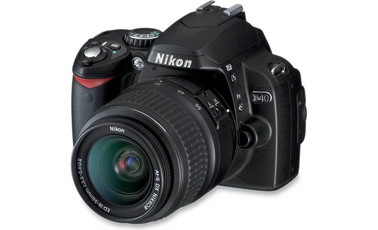 Nikon D40 Kit 6.1-megapixel digital SLR camera with 18-55mm