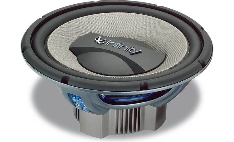 Infinity 12" subwoofer with selectable 1- or 4-ohm impedance at Crutchfield
