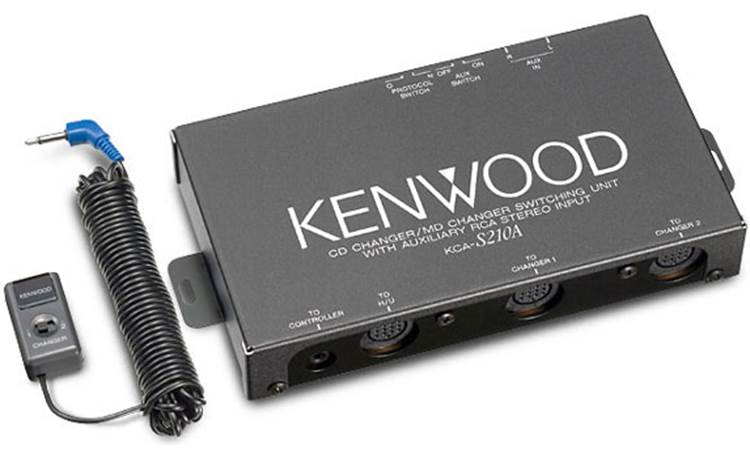 Kenwood KCA-S210A Two-changer switching unit at Crutchfield