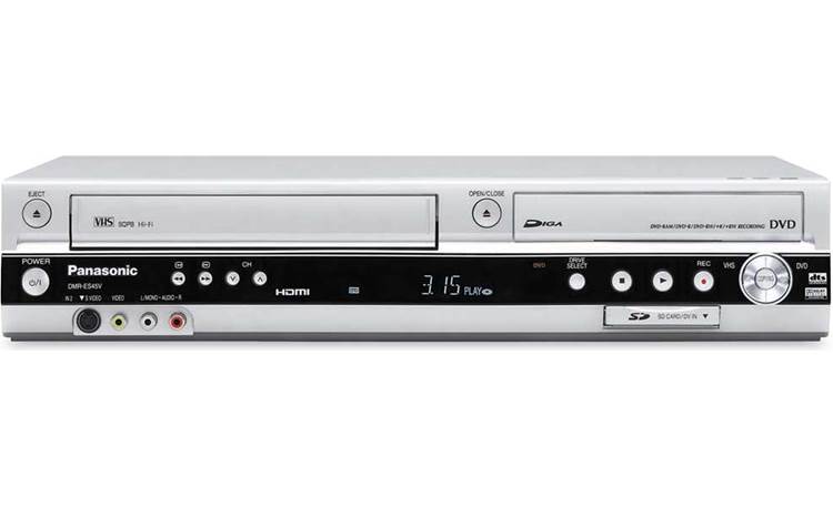 Panasonic DMR-ES45VS DVD recorder/VCR combo with digital video 
