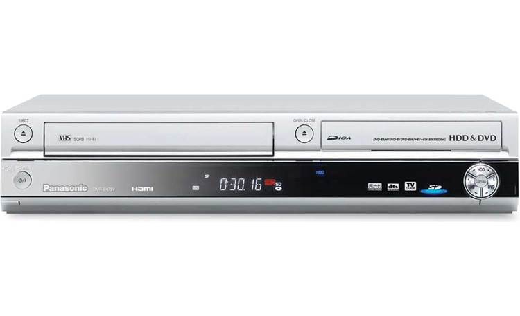 Panasonic DMR-EH75VS DVD recorder with 80GB hard drive and HiFi VCR