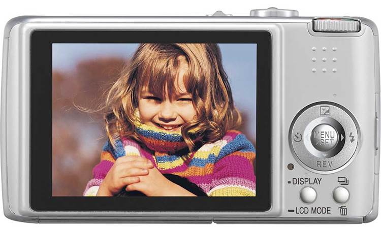 Panasonic Lumix® DMC-FX01 (Silver) 6-megapixel digital camera at