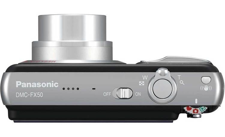 Panasonic Lumix® DMC-FX50 (Black) 7.2-megapixel digital camera at