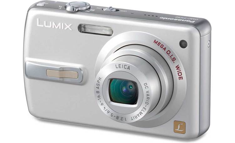 chef Behoort handelaar Panasonic Lumix® DMC-FX50 (Silver) 7.2-megapixel digital camera at  Crutchfield