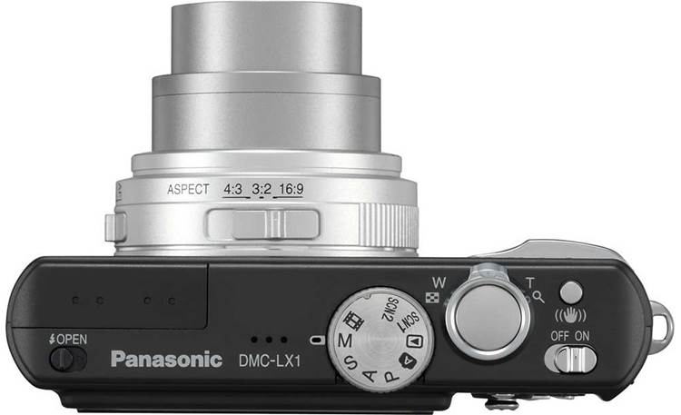 Panasonic Lumix® DMC-LX1 (Black) 8.4-megapixel digital camera with wide ...