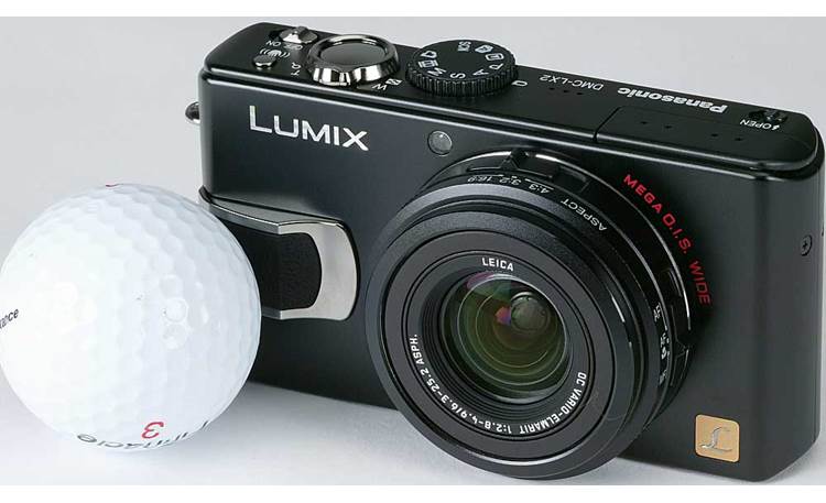 Afgrond koken Invloedrijk Panasonic Lumix® DMC-LX2 10.2-megapixel digital camera with wide 16:9 image  sensor at Crutchfield
