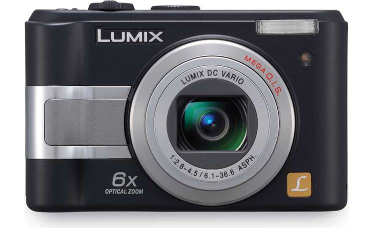 Voor u Menselijk ras regeling Panasonic Lumix® DMC-LZ5 (Black) 6-megapixel digital camera at Crutchfield