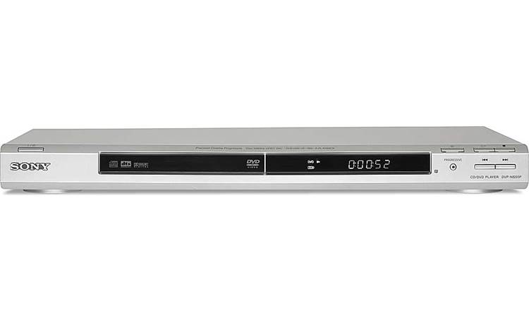 Sony DVP-NS55P (Silver) DVD/CD player at Crutchfield