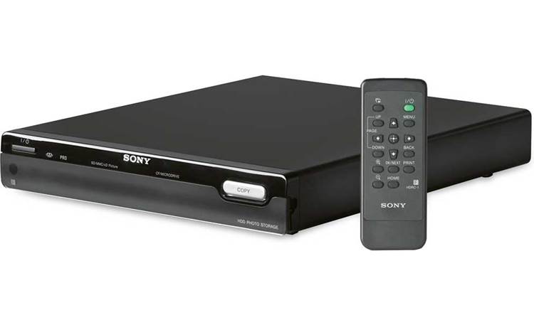 Sony HDPS-L1 Digital photo player with 80GB hard drive at Crutchfield