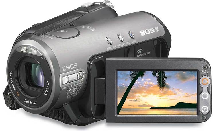 Sony HDR-HC3 High-definition Mini DV digital camcorder at Crutchfield