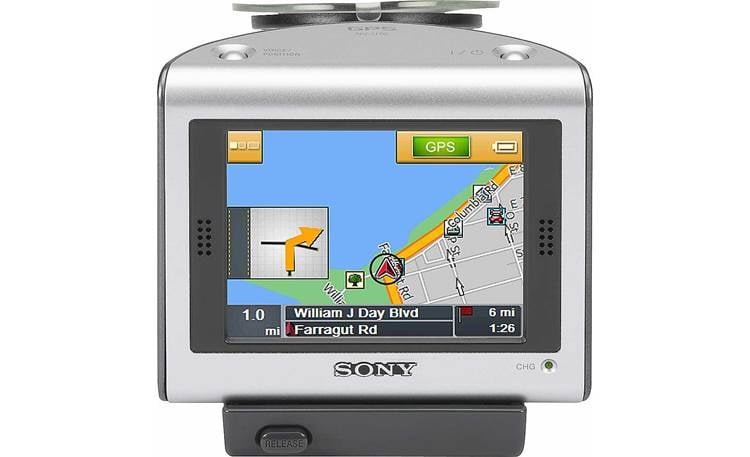 Sony NV-U70 Portable car navigation system at Crutchfield