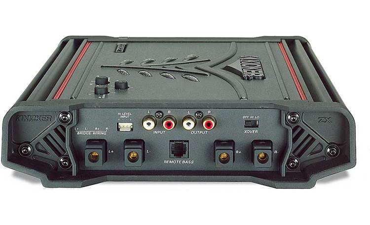 Kicker ZX350.2 2-channel car amplifier 110 watts RMS x 2 at
