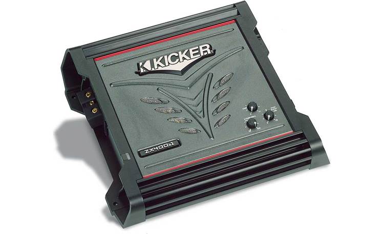 Kicker ZX400.1 Mono subwoofer amplifier 400 watts RMS x 1 at 2 