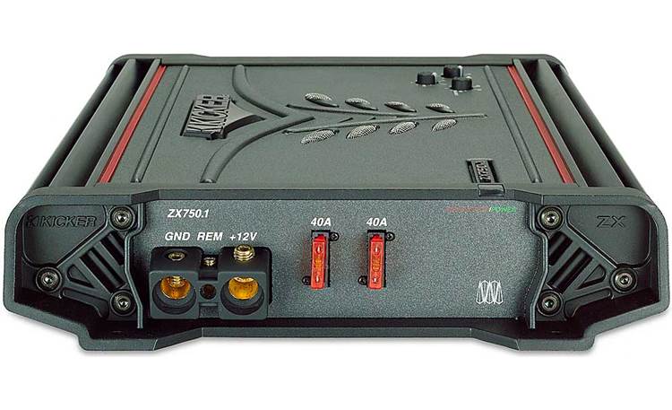 Kicker ZX750.1 Mono subwoofer amplifier 750 watts RMS x 1 at 2 