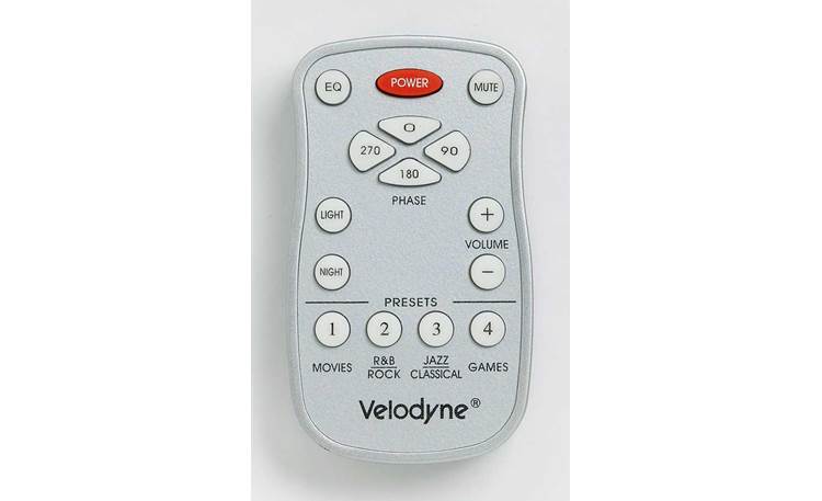 Velodyne remote hot sale