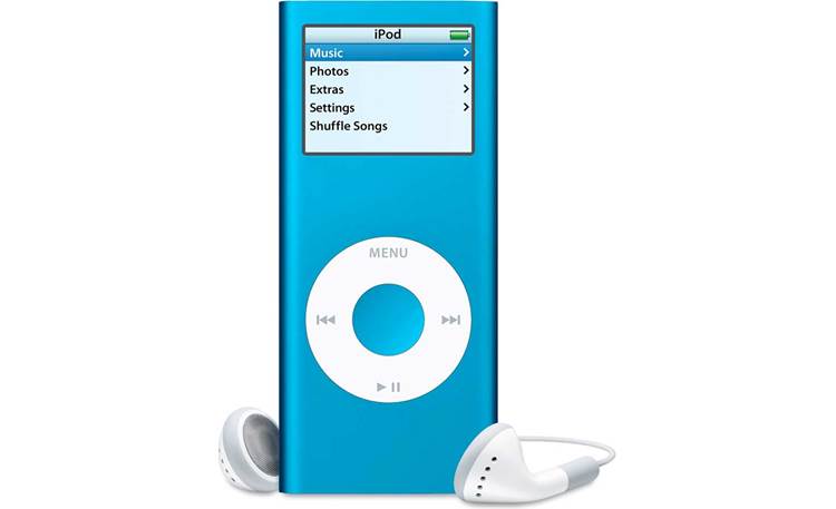 Apple iPod® nano 4GB (Silver) Portable viewer Crutchfield