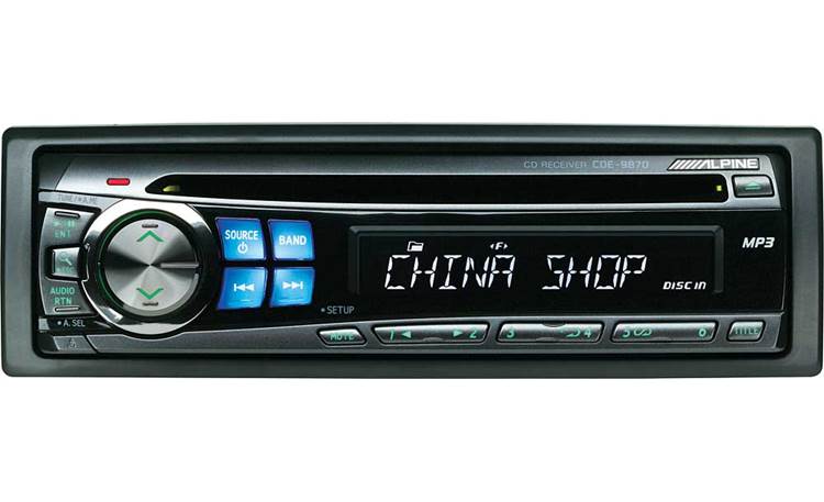Alpine Cde 9870 Cd Receiver With