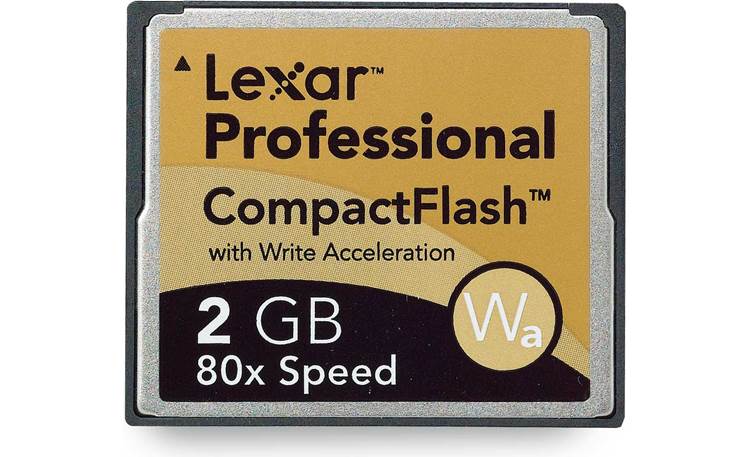 Lexar 2GB Compact Flash Card Platinum II 80x CF CARD High Speed