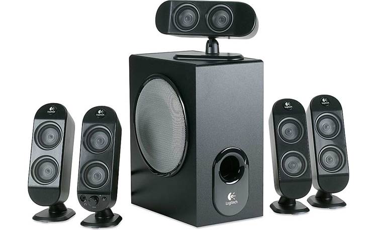 blad wastafel Maar Logitech X-530 5.1 powered speaker system at Crutchfield
