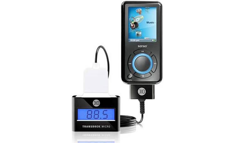 Postimpressionisme løn navneord DLO TransDock micro for Sansa™ C series MP3 players Car charger/FM  transmitter/recharging dock at Crutchfield
