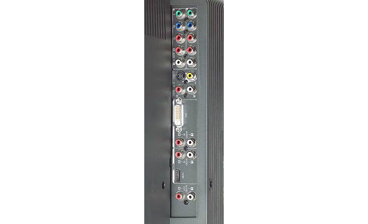 Westinghouse LTV-27w6 Back (inputs <br>on right side)