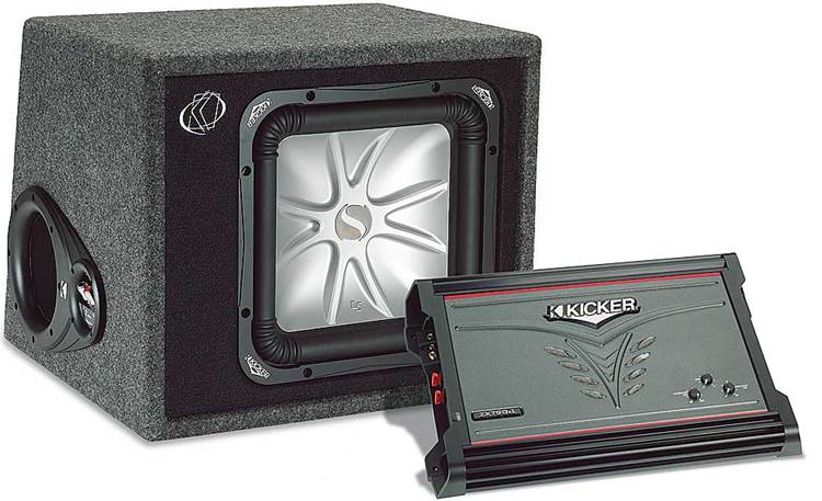 kicker ウーハーボックス 44DCWC102 25cm デュアル純正BOX Max.1200W キッカー Kicker