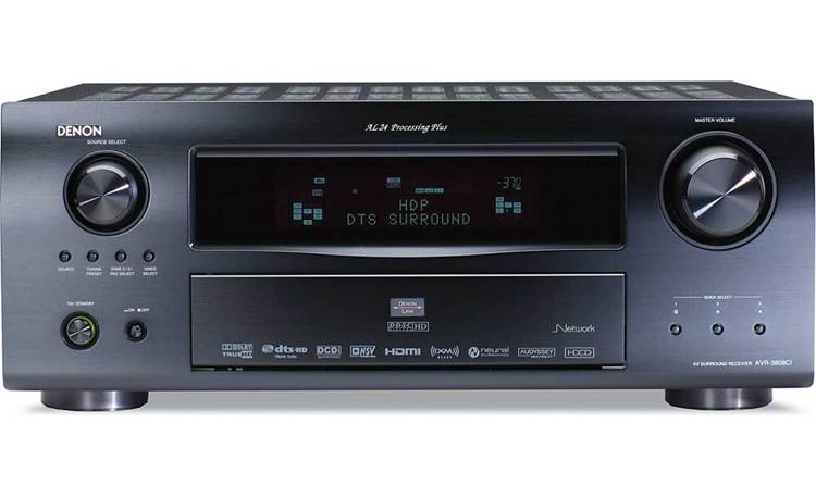 Denon AVR-3808CI Home theater receiver with HDMI switching and 