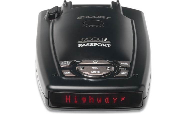 Escort Passport 9500i Radar detector with GPS at Crutchfield