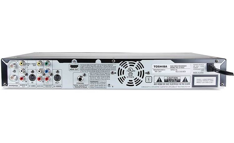 Toshiba D-R550 DVD recorder with built-in digital TV tuner and DVD