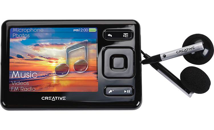 CREATIVE ZEN 8GB デジタルオーディオプレーヤー Amazon.com: Creative Zen 8 GB Portable Media Player (Black