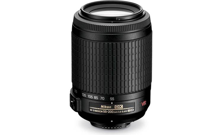 Horzel zelfstandig naamwoord Oost Nikon AF-S DX VR 55-200mm Lens Zoom lens with vibration reduction for  compatible Nikon SLR cameras at Crutchfield