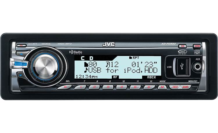 JVC KD-PDR80 CD receiver at Crutchfield