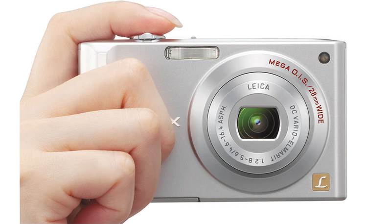 Panasonic Lumix® DMC-FX55 (Silver) 8.1-megapixel camera with 
