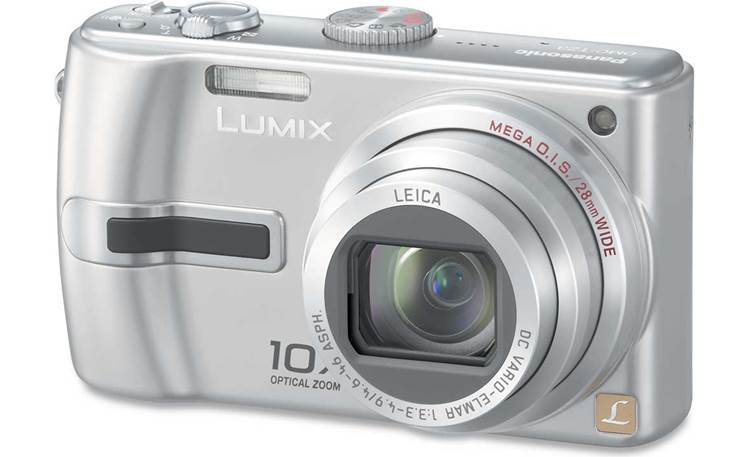 Panasonic Lumix DMC-TZ3 (Silver) 7.2-megapixel digital camera with optical zoom at Crutchfield