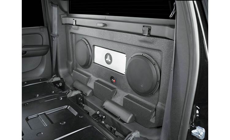 JL Audio Stealthbox® Custom-fit fiberglass enclosure with two 12 