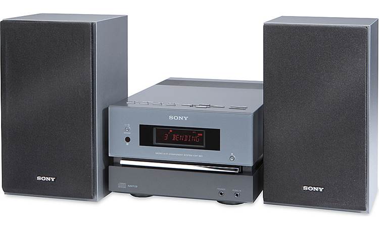 Sony CMT-BX1 Micro system with MP3 playback at Crutchfield