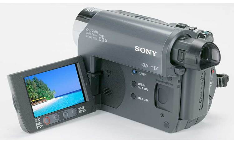 Sony DCR-HC48 Mini DV digital camcorder at Crutchfield