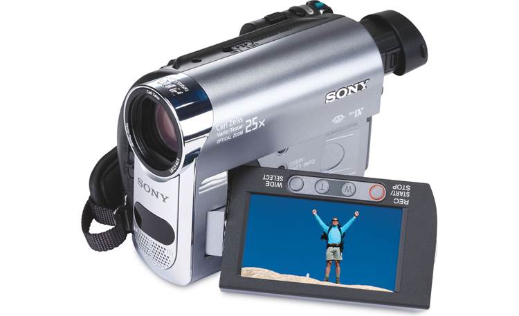 Sony DCR-HC62 Mini DV camcorder with 25X optical zoom at Crutchfield
