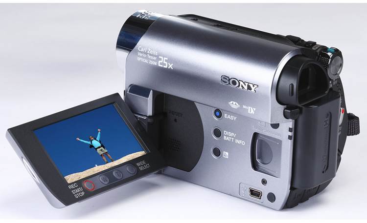 Sony DCR-HC62 Mini DV camcorder with 25X optical zoom at Crutchfield