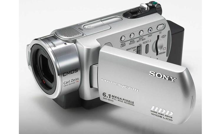 Sony DCR-SR300 40-gigabyte hard drive camcorder at Crutchfield