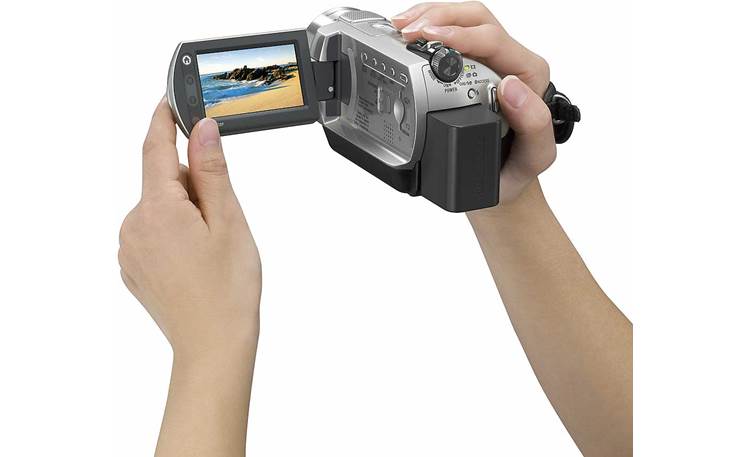 Sony DCR-SR300 40-gigabyte hard drive camcorder at Crutchfield