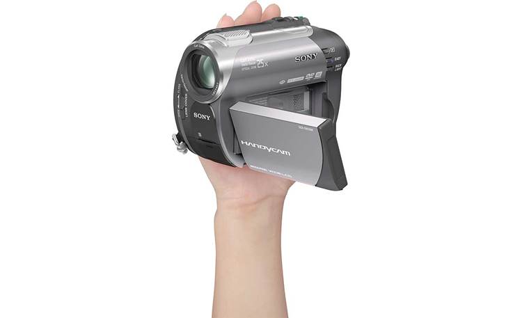 Carl Zeiss UNTESTED NO BATTERY* Sony HandyCam DCR-DVD308 Mini DVD Hybrid Camcorder 25x 