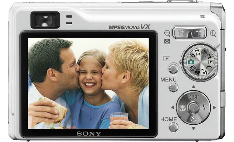 Sony Cyber-shot DSC-W80 (White) 7.2-megapixel digital camera at