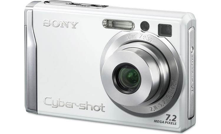 Sony Cyber-shot DSC-W80 (White) 7.2-megapixel digital camera at 