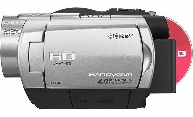 Sony HDR-UX5 High-definition DVD camcorder at Crutchfield