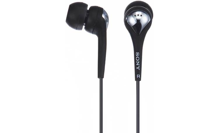 Sony Fontopia MDR EX71SLA Black Earbud headphones at Crutchfield