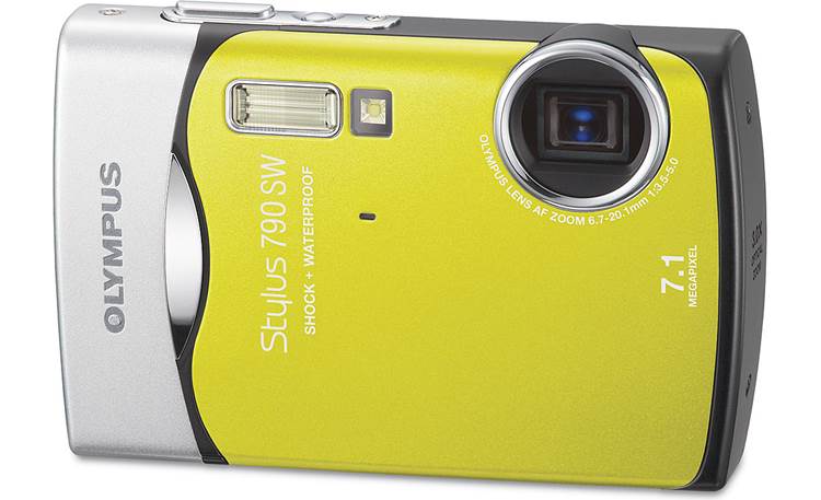 Olympus Stylus 790SW (Lime green) 7.1-megapixel waterproof digital