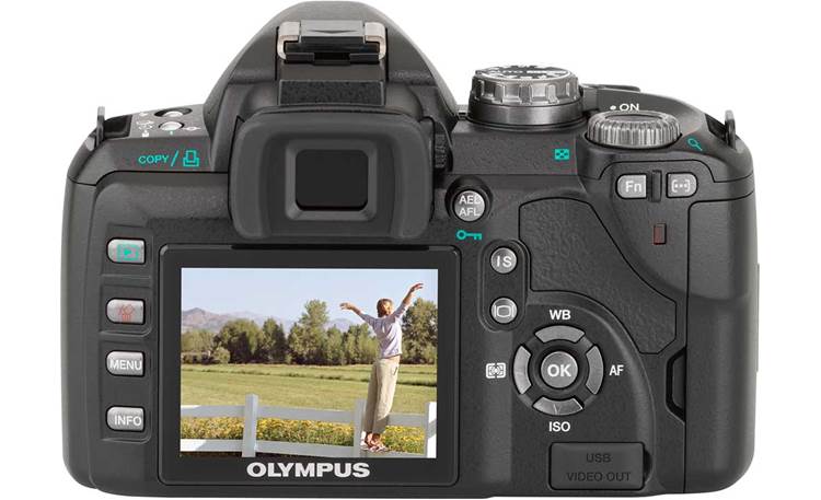 Olympus EVOLT E-510 Kit 10-megapixel digital SLR camera with 14-42mm ...